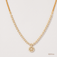 SJJDN156 | Floral Diamond Statement Necklace