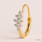 SJJDNP102 | Grand Cluster Diamond Nose Ring