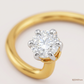 SJJDNP105 | Dainty Diamond Elegant Nose Pin