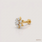 SJJDNP107 | Petal Perfection Diamond Floral Nose Pin