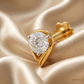 SJJDNP110 | Teardrop Glow Diamond Elegant Nose Pin