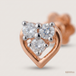 SJJDNP121 | Spark Curve Diamond Modern Nose Pin