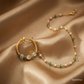 SJJDNP124 | Ethereal Garland Diamond Designer Nose Pin