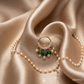 SJJDNP127 | Celestial Drape Diamond Designer Nose Pin
