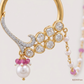 SJJDNP128 | Blushing Halo Diamond Floral Nose Pin