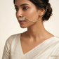 SJJDNP129 | Celestial Fringe Diamond Statement Nose Pin