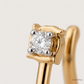SJJDNP131 | Curved Sparkle Diamond Designer Nose Pin