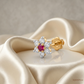SJJDNP132 | Eternal Bloom Diamond Floral Nose Pin