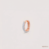 SJJDNP134 | Gleam Loop Diamond Modern Nose Pin