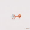 SJJDNP136 | Tiny Trio Diamond Elegant Nose Pin