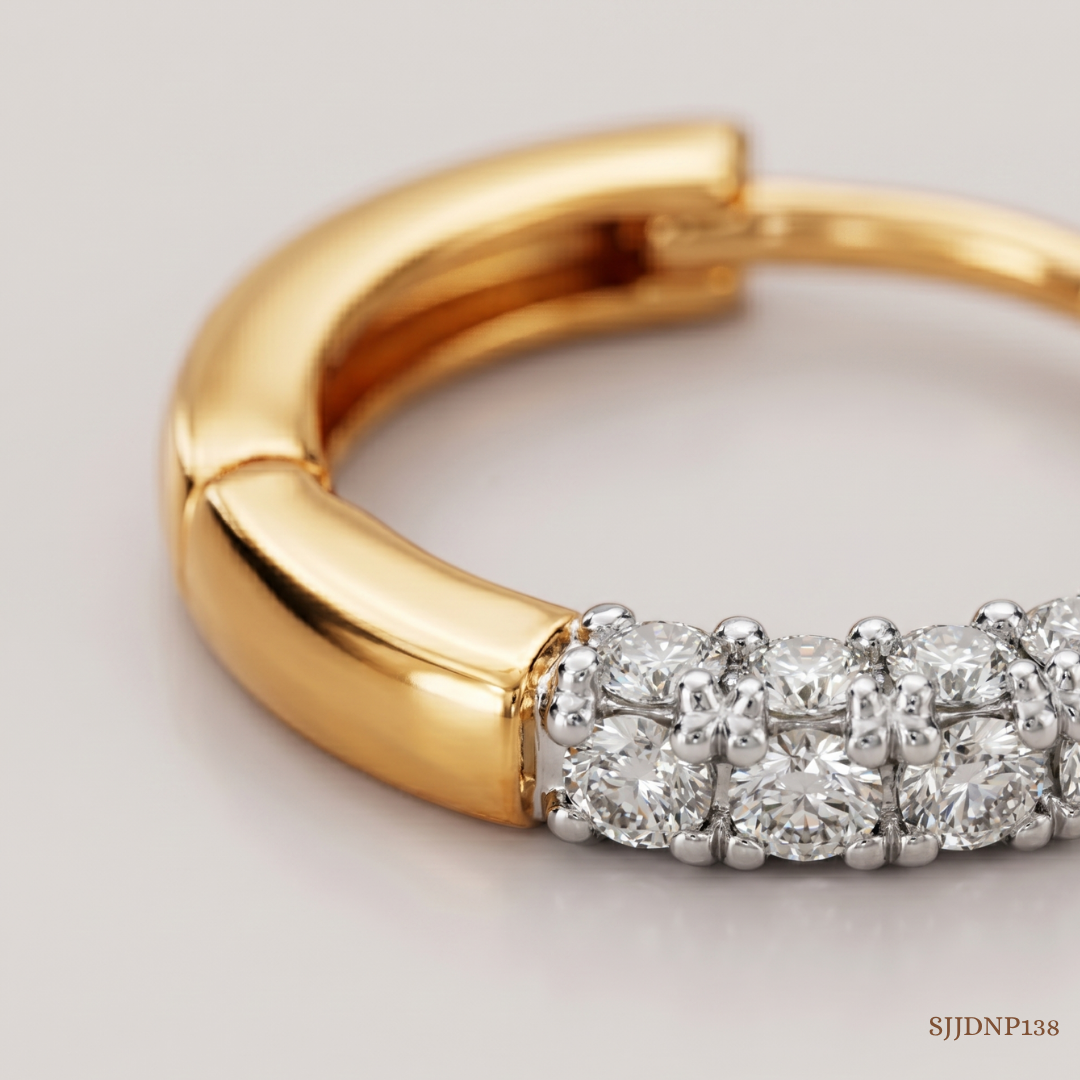 SJJDNP138 | Traditional Diamond Statement Nose Ring