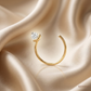 SJJDNP139 | Round Diamond Classic Nose Pin