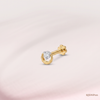 SJJDNP151 | Dainty Sparkle Diamond Elegant Nose Pin