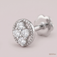 SJJDNP152 | Bloom Cluster Diamond Floral Nose Pin