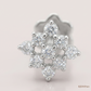 SJJDNP153 | Celestial Spark Diamond Designer Nose Pin