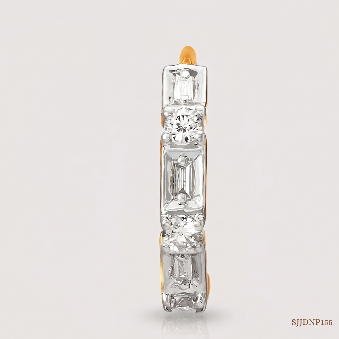 SJJDNP155 | Brilliant Diamond Statement Nose Ring
