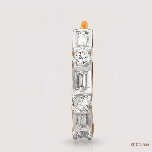 SJJDNP155 | Brilliant Diamond Statement Nose Ring