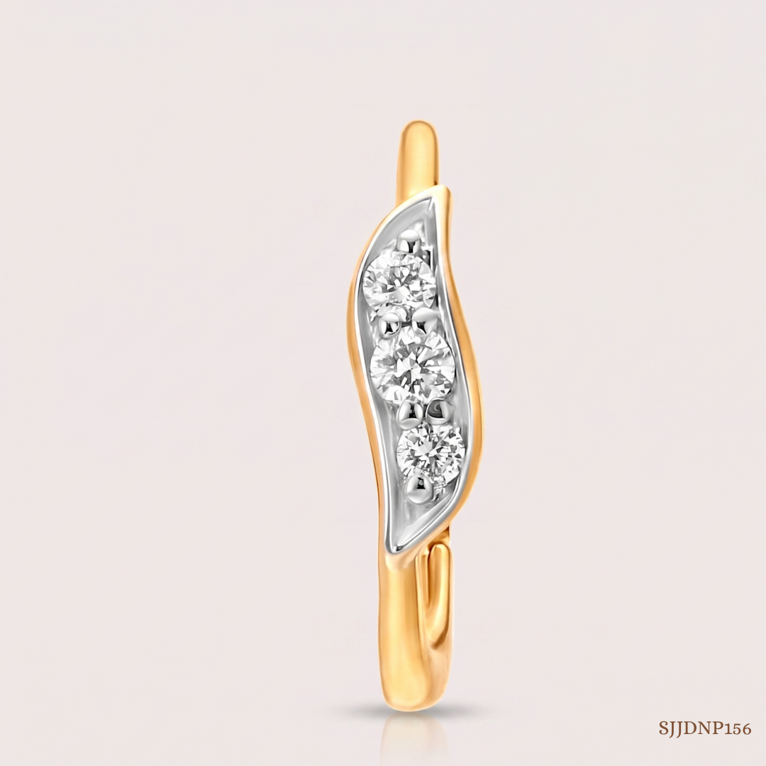 SJJDNP156 | Flawless Diamond Elegant Nose Ring
