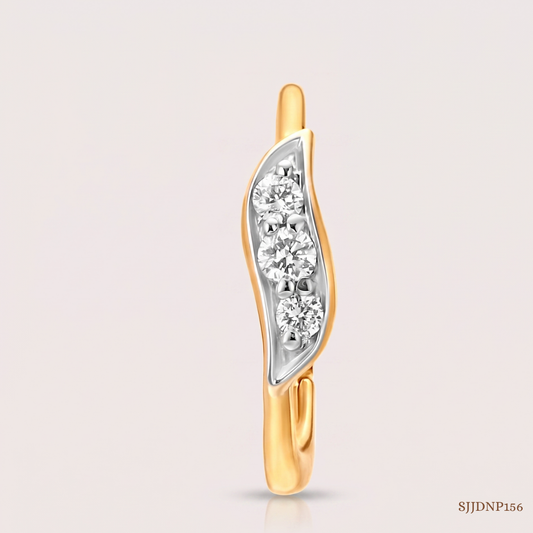 SJJDNP156 | Flawless Diamond Elegant Nose Ring