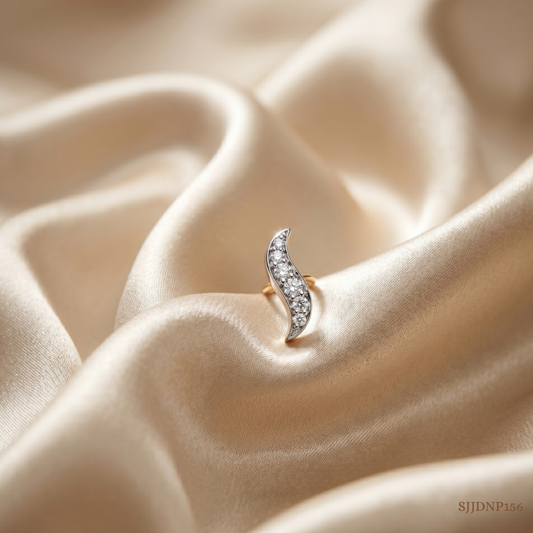 SJJDNP156 | Flawless Diamond Elegant Nose Ring