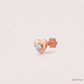 SJJDNP158 | Heart Spark Diamond Romantic Nose Pin