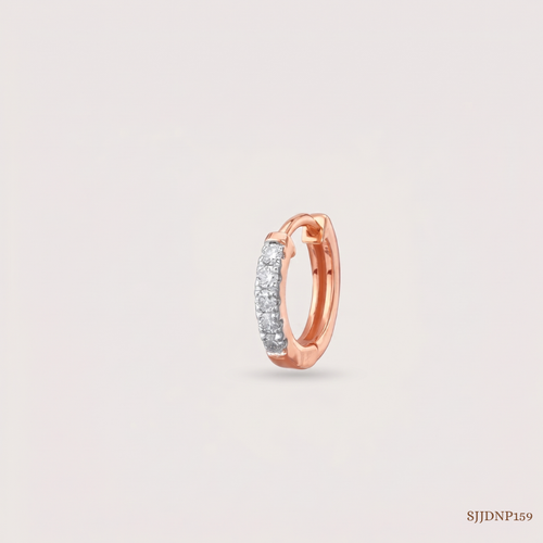 SJJDNP159 | Blush Shine Diamond Elegant Nose Pin