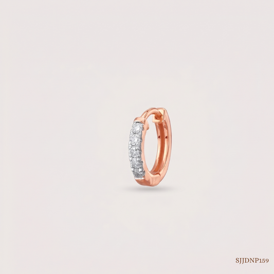 SJJDNP159 | Blush Shine Diamond Elegant Nose Pin