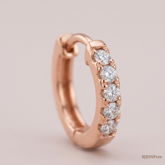 SJJDNP159 | Blush Shine Diamond Elegant Nose Pin