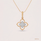 SJJDP106 | Petal Crest Diamond Floral Pendant