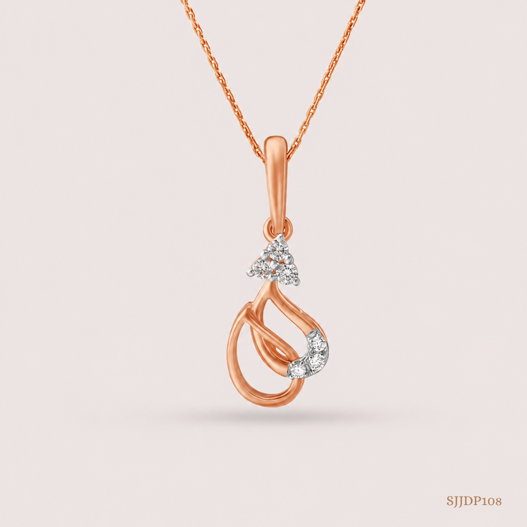SJJDP108 | Everlasting Elegance Diamond Pendant