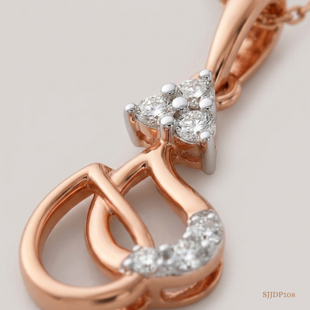 SJJDP108 | Everlasting Elegance Diamond Pendant