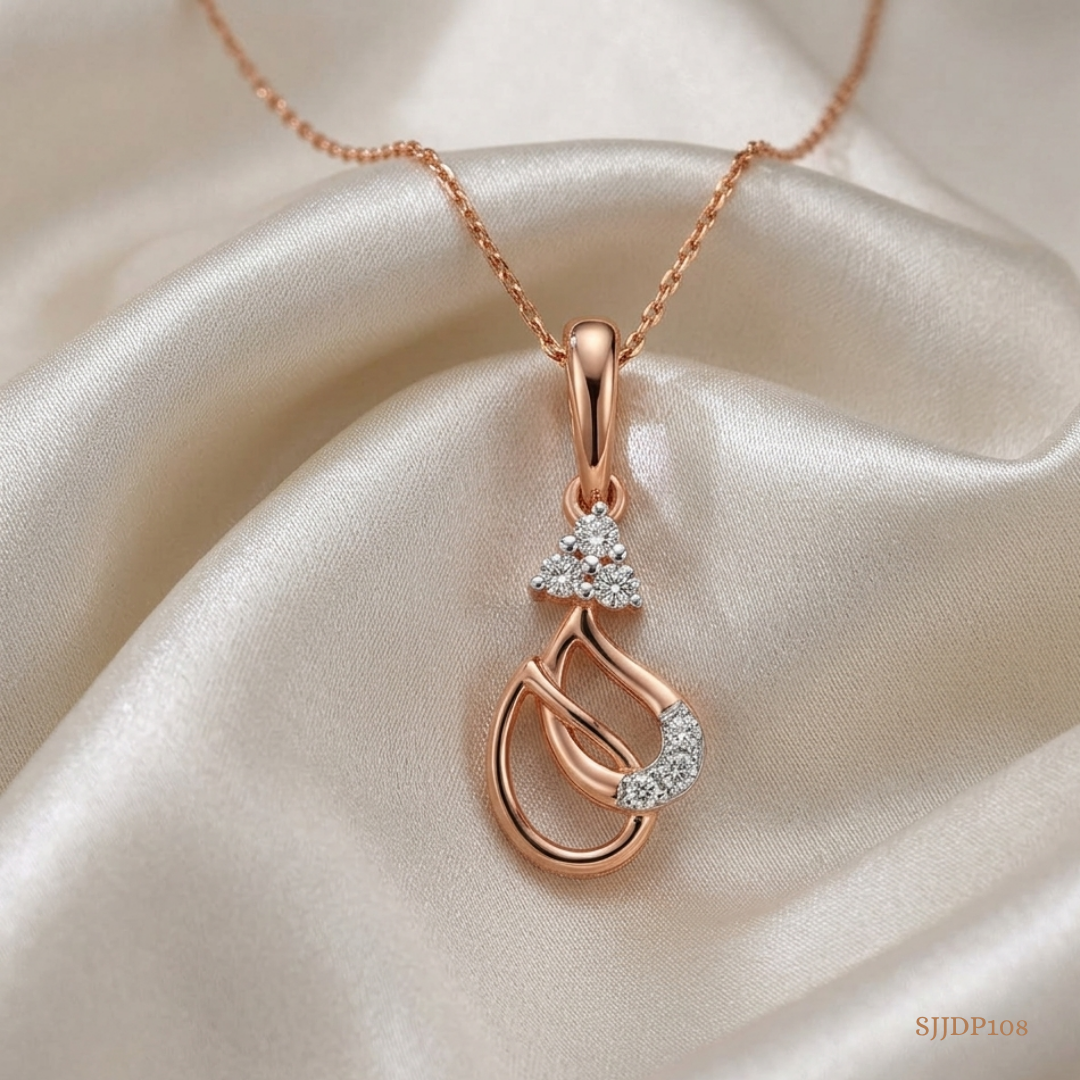 SJJDP108 | Everlasting Elegance Diamond Pendant