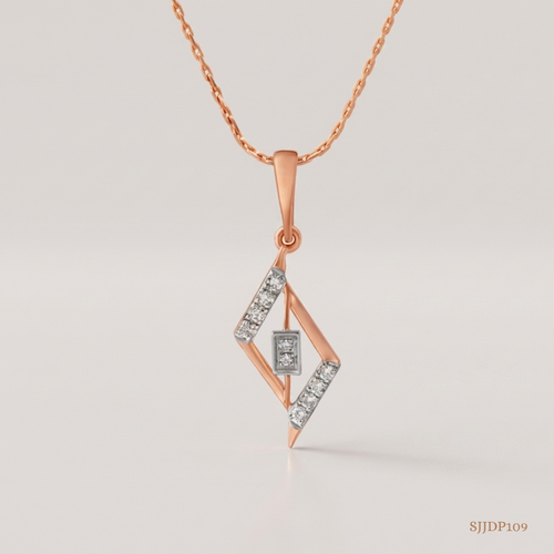 SJJDP109 | Contemporary Grace Diamond Designer Pendant