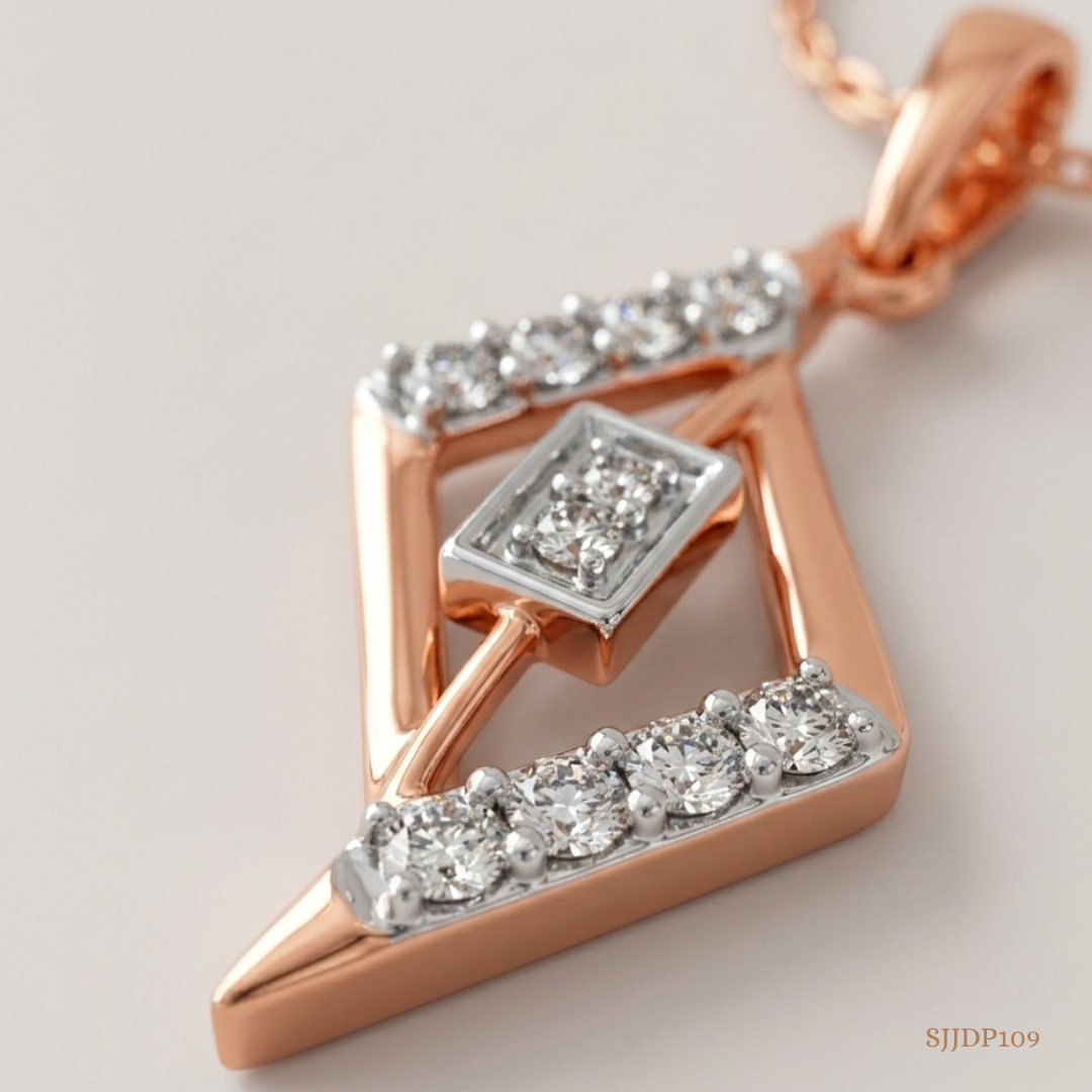 SJJDP109 | Contemporary Grace Diamond Designer Pendant