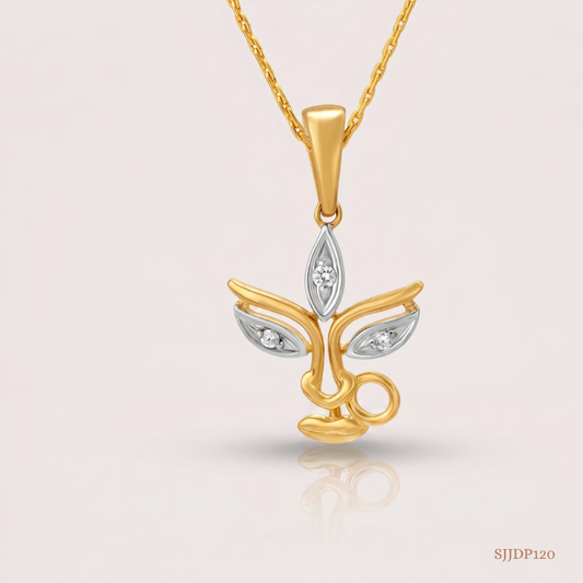 SJJDP120 | Artistic Diamond Contemporary Pendant