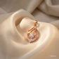 SJJDP121 | Geometric Diamond Statement Pendant