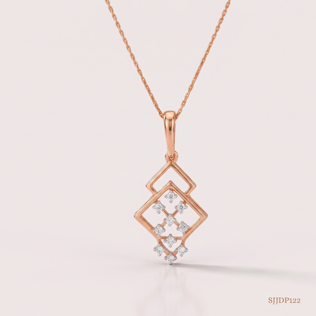 SJJDP122 | Stunning Diamond Designer Pendant