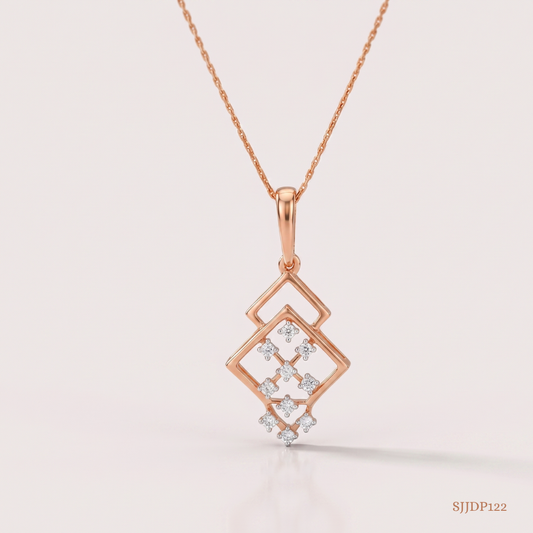 SJJDP122 | Stunning Diamond Designer Pendant