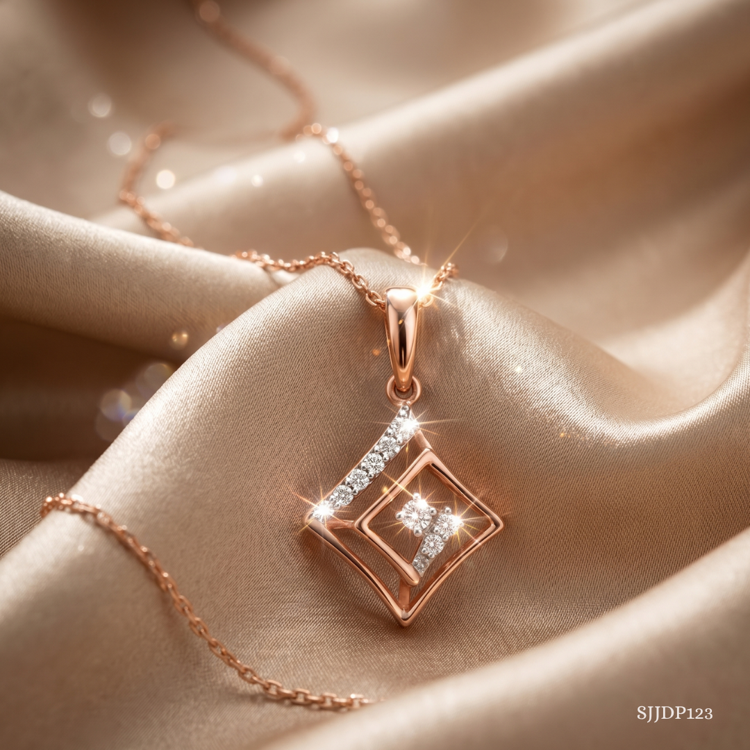 SJJDP123 | Dazzling Diamond Statement Pendant