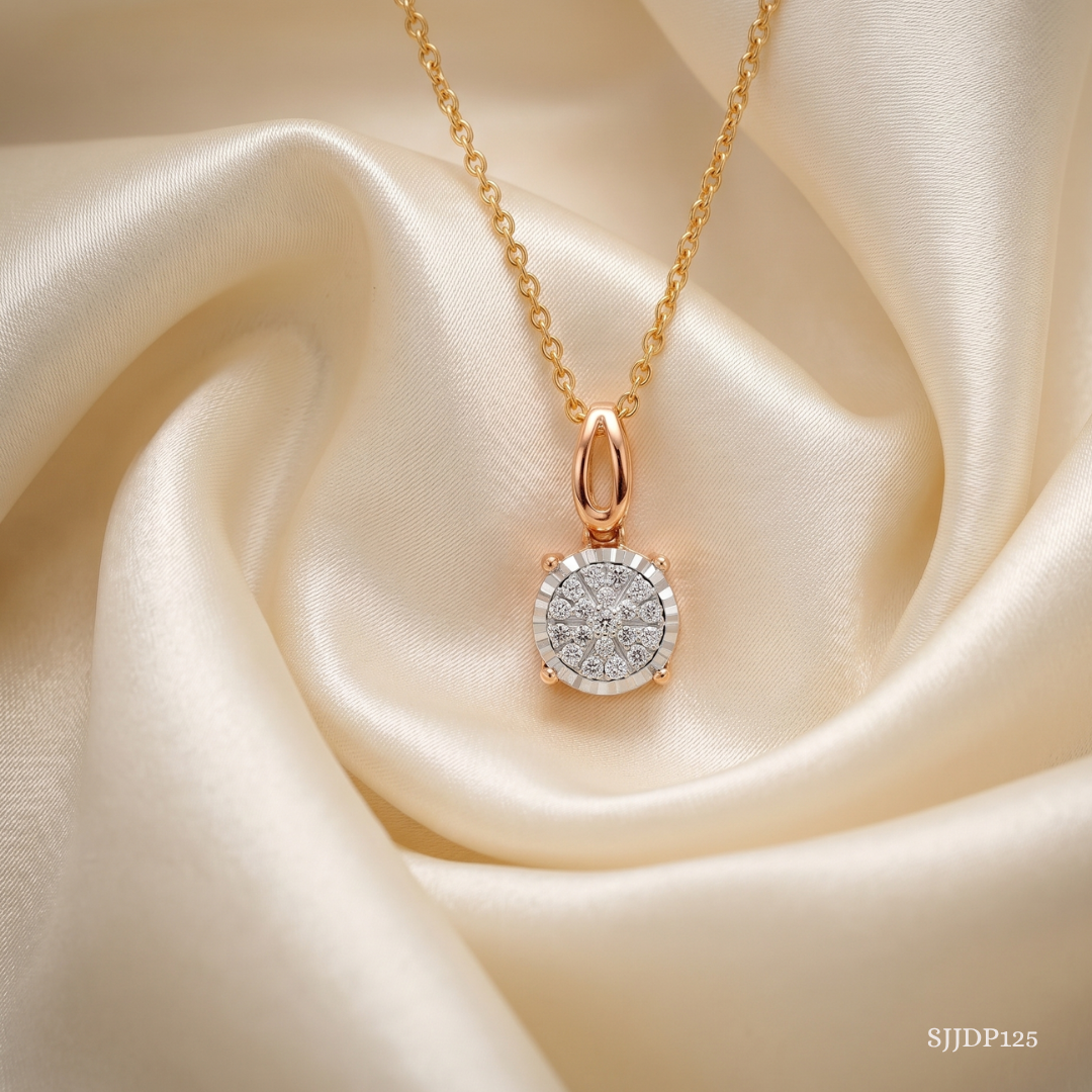 SJJDP125 | Dainty Diamond Designer Pendant