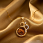 SJJDP126 | Auspicious Rudraksha Diamond Spiritual Pendant