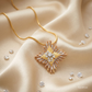 SJJDP133 | Radiant Bloom Diamond Floral Pendant