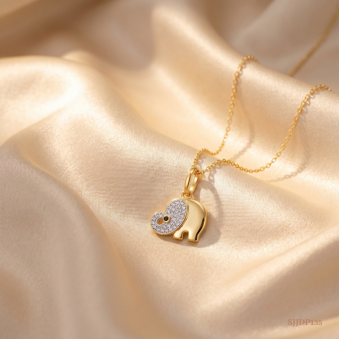 SJJDP135 | Tiny Tusk Diamond Designer Pendant