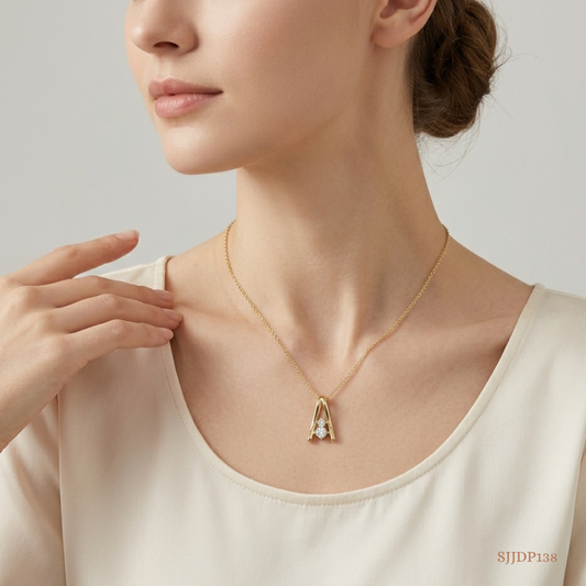 SJJDP138 | Beam Diamond Designer Pendant