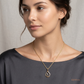 SJJDP141 | Gleaming Teardrop Diamond Elegant Pendant