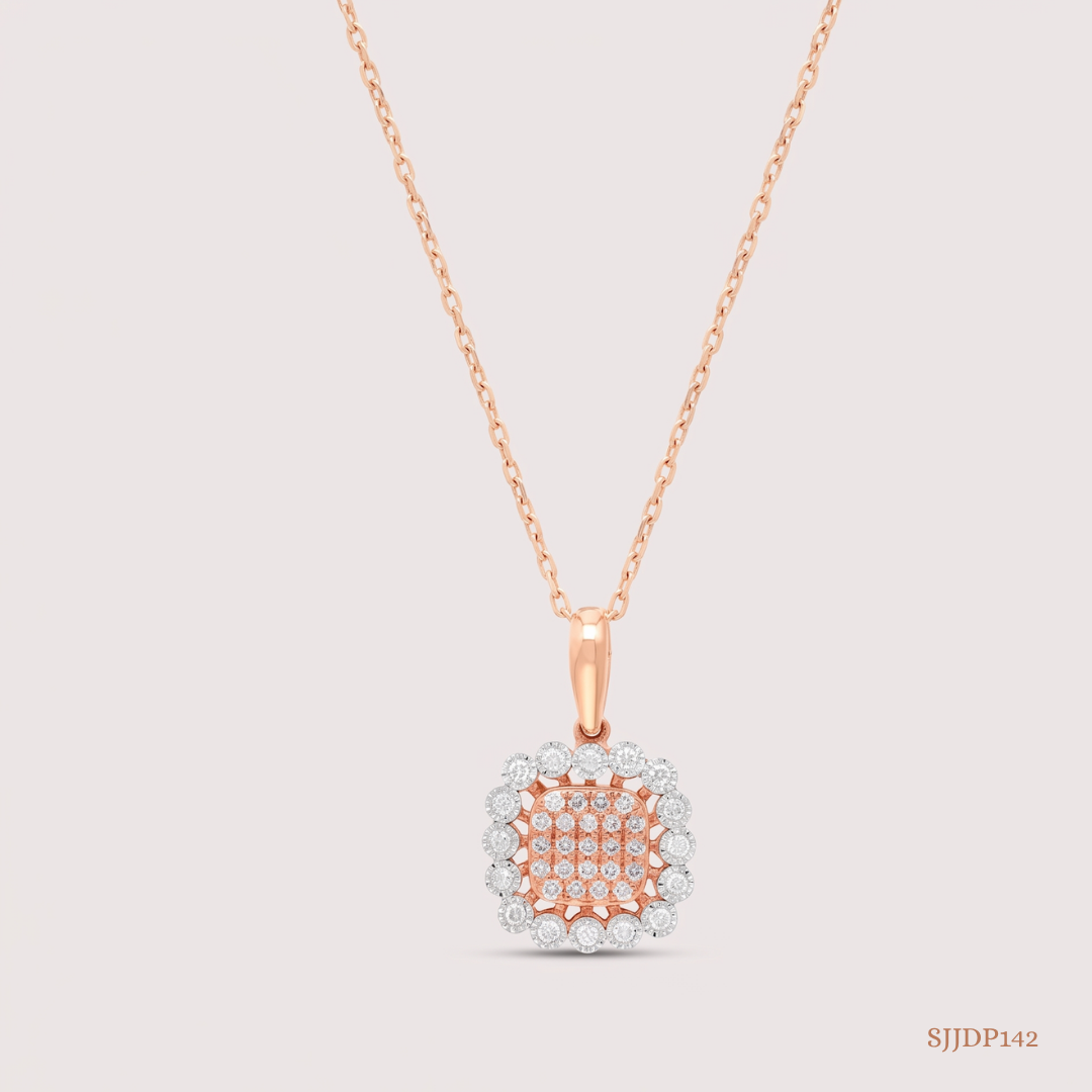 SJJDP142 | Lustrous Grace Diamond Designer Pendant