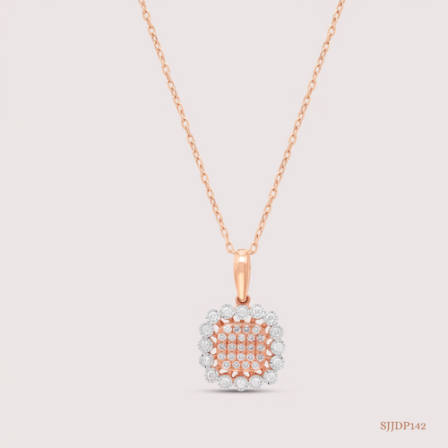 SJJDP142 | Lustrous Grace Diamond Designer Pendant