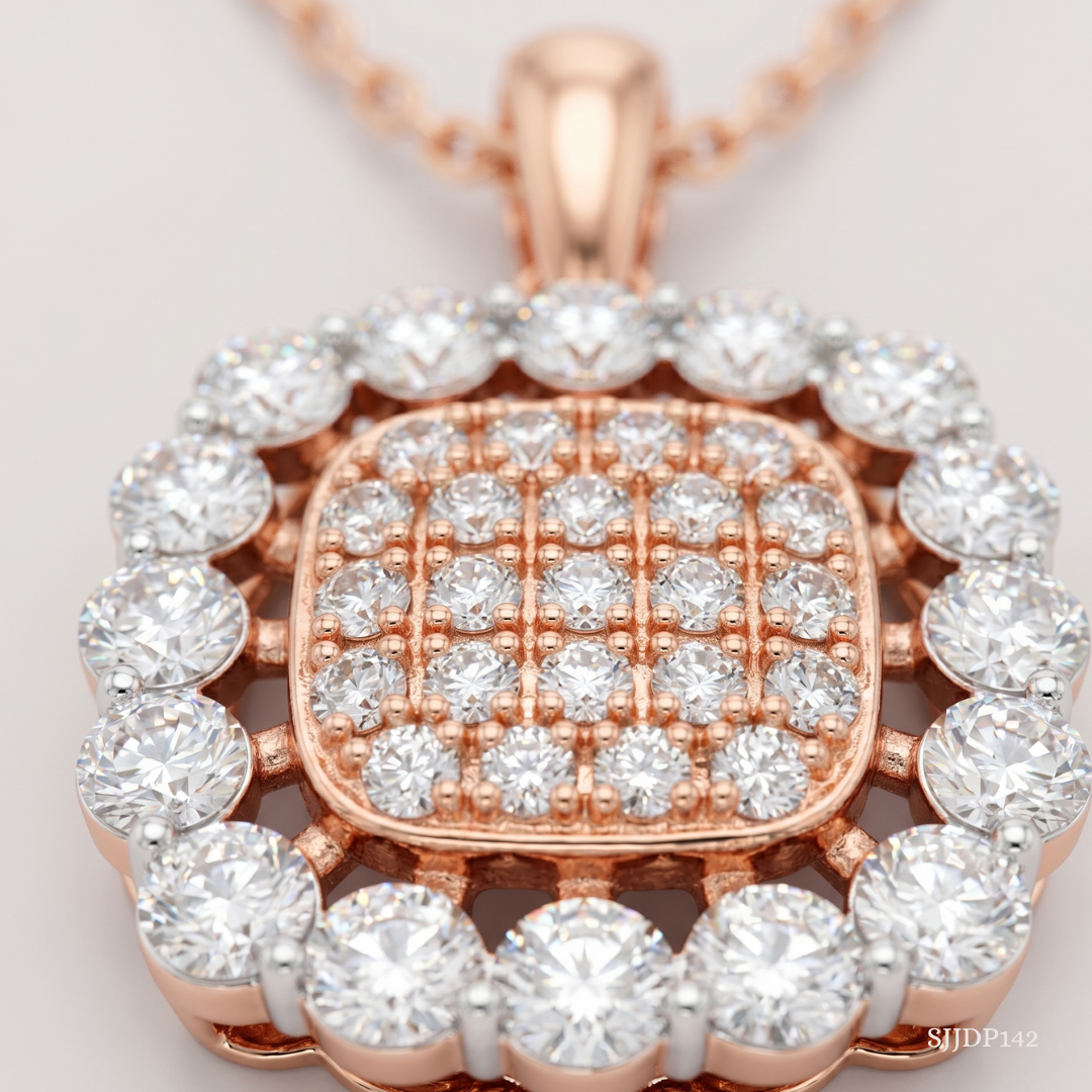 SJJDP142 | Lustrous Grace Diamond Designer Pendant