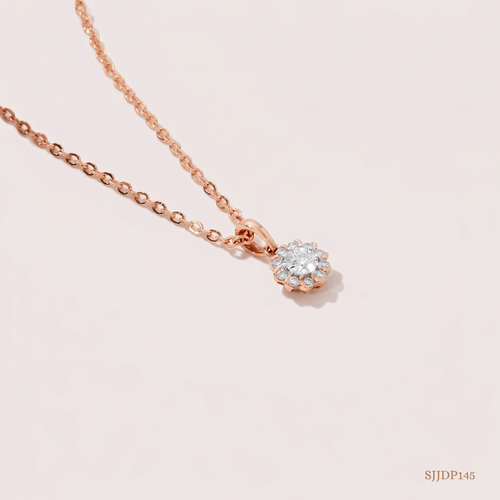 SJJDP145 | Flicker Chic Diamond Contemporary Pendant