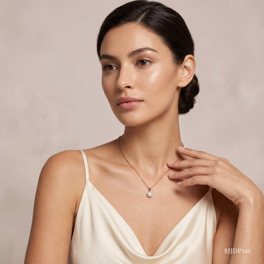 SJJDP145 | Flicker Chic Diamond Contemporary Pendant